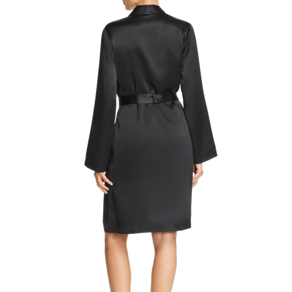 NWT LA PERLA SHORT SILK ROBE - Picture 2 of 4